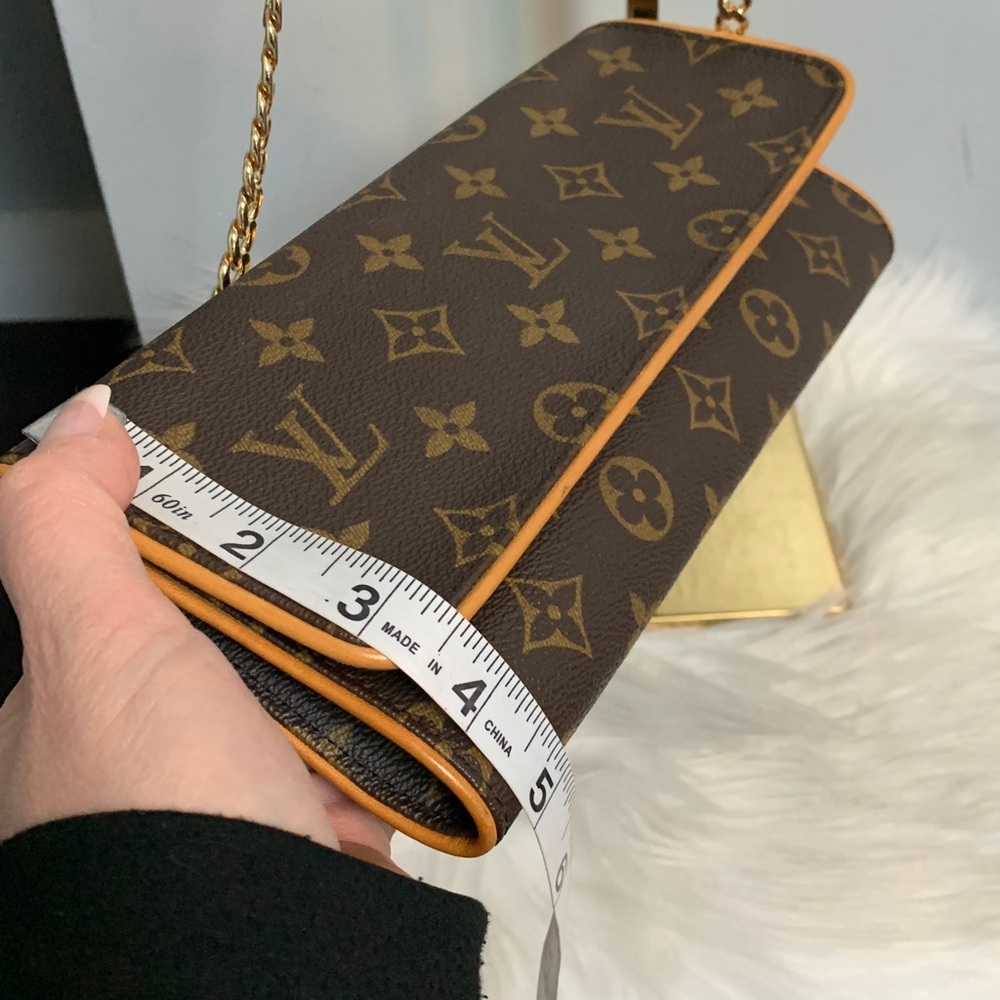 2000 authentic Louis Vuitton Twin Pochette GM crossbody, free replacement chain - Picture 10 of 16